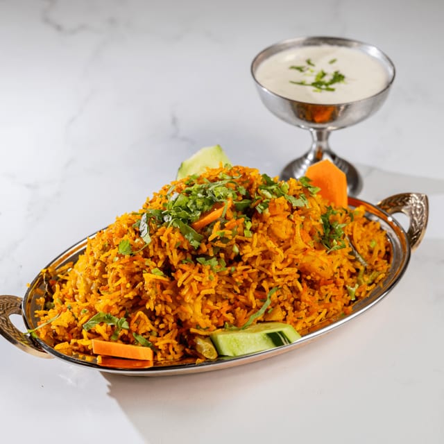 Vegetable Biryani.