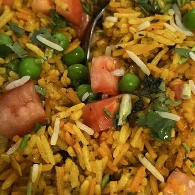Prawn Biryani.